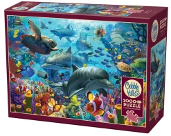 Cobble Hill Coral Sea | 2000 Piece- 2000 Piece | Waterscape