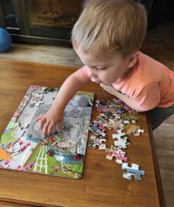 Cobble Hill Country Road (tray) | 35 Piece Tray- Tray Puzzles | Road Adventures