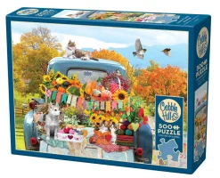 Cobble Hill Country Truck in Autumn | 500 Piece- 500 Piece | Road Adventures