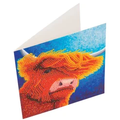 Cobble Hill Crystal Art Card Kit: Gentle Soul- Christmas