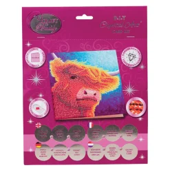 Cobble Hill Crystal Art Card Kit: Gentle Soul- Christmas