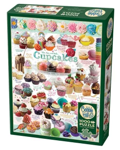 Cobble Hill Cupcake Time | 1000 Piece- 1000 Piece | Collage - Variety