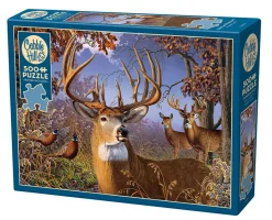 Cobble Hill Deer and Pheasant | 500 Piece- 500 Piece | Countryscape