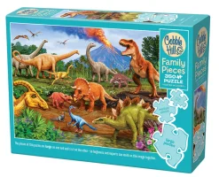 Cobble Hill Dinos (Family) | Family Pieces 350- Family Pieces 350 | Wildlife