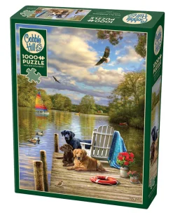 Cobble Hill Dog Day Afternoon | 1000 Piece- 1000 Piece | Countryscape