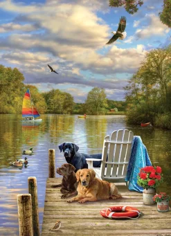 Cobble Hill Dog Day Afternoon | 1000 Piece- 1000 Piece | Countryscape