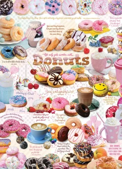 Cobble Hill Donut Time | 1000 Piece- 1000 Piece | Collage - Variety