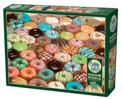 Cobble Hill Doughnuts | 1000 Piece- 1000 Piece | No Calories Puzzles