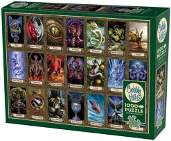 Cobble Hill Dragon Oracle | 1000 Piece- 1000 Piece | Collage - Miniscene