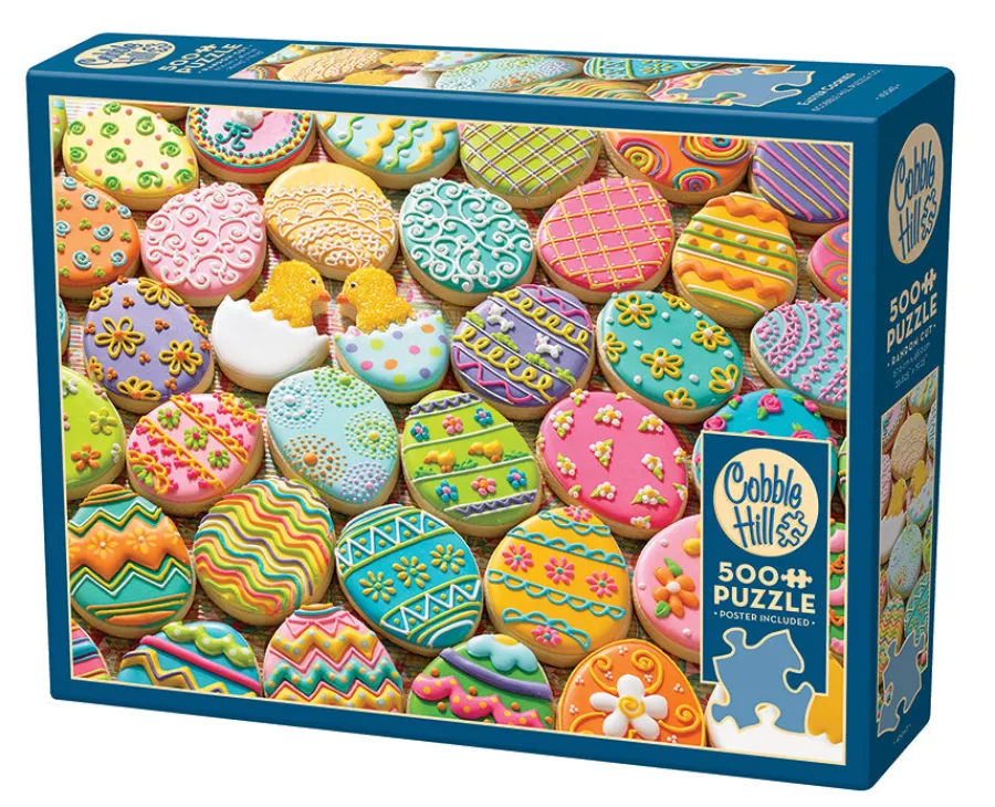 Cobble Hill Easter Cookies | 500 Piece- 500 Piece | No Calories Puzzles