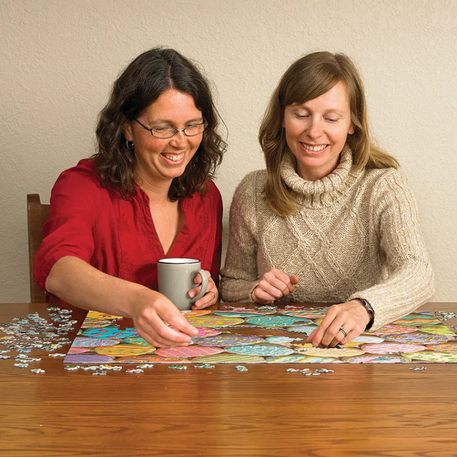 Cobble Hill Easter Cookies | 500 Piece- 500 Piece | No Calories Puzzles