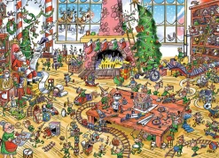 Cobble Hill Elves at Work (Family) | Family Pieces 350- Family Pieces 350 | Winter