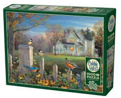 Cobble Hill Evening Birds | 1000 Piece- 1000 Piece | Countryscape