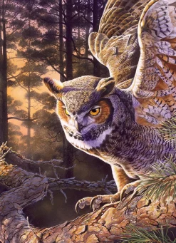 Cobble Hill Evening Hunter | 1000 Piece- 1000 Piece | Mountainscape