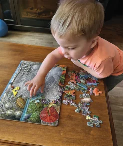 Cobble Hill Exploring the Seashore (tray) | 35 Piece Tray- Tray Puzzles | Waterscape