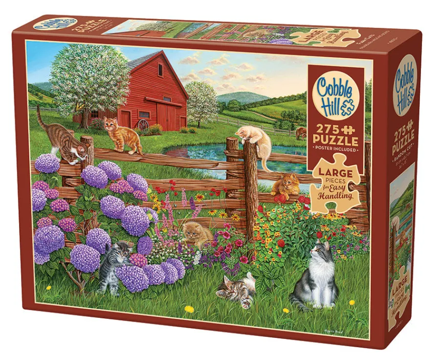 Cobble Hill Farm Cats | Easy Handling 275 Piece- Easy Handling 275 | Cats