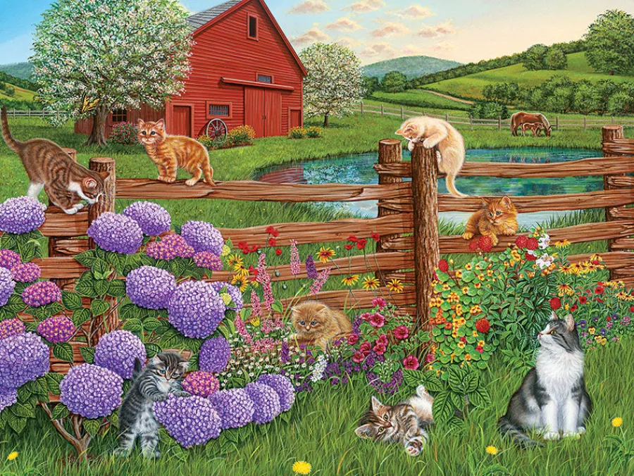 Cobble Hill Farm Cats | Easy Handling 275 Piece- Easy Handling 275 | Cats