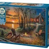 Cobble Hill Fireside | 500 Piece- 500 Piece | Countryscape