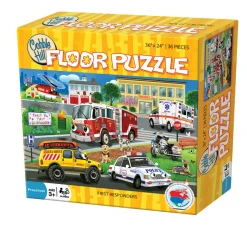 Cobble Hill First Responders (Floor 36pc)- Floor Puzzles | Townscape