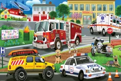Cobble Hill First Responders (Floor 36pc)- Floor Puzzles | Townscape