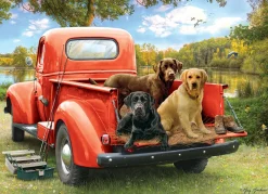 Cobble Hill Fishing Friends | 1000 Piece- 1000 Piece | Countryscape