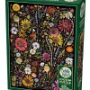 Cobble Hill Flower Press: Happiness | 1000 Piece- 1000 Piece | Flowers / Gardens