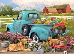 Cobble Hill Flower Truck | 1000 Piece- 1000 Piece | Countryscape
