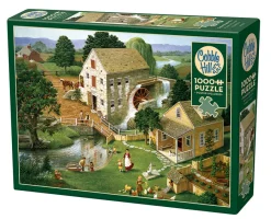 Cobble Hill Four Star Mill | 1000 Piece- 1000 Piece | Countryscape
