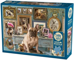 Cobble Hill Frenchie | 500 Piece- 500 Piece | Dogs