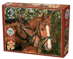 Cobble Hill Friends Forever | Easy Handling 275 Piece- Easy Handling 275 | Horses