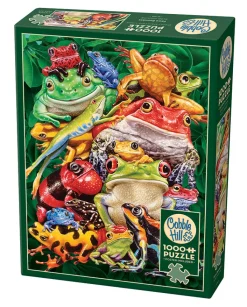 Cobble Hill Frog Business | 1000 Piece- 1000 Piece | Aquatic