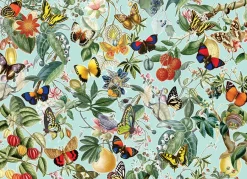Cobble Hill Fruit and Flutterbies | 1000 Piece- 1000 Piece | Flowers / Gardens
