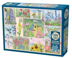 Cobble Hill Garden Birds in Summer | 500 Piece- 500 Piece