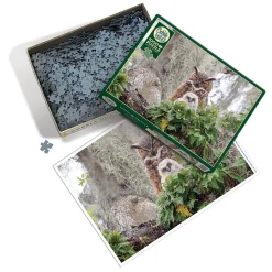 Cobble Hill Great Horned Owl | 1000 Piece- 1000 Piece | Mountainscape