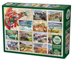Cobble Hill Greetings from Canada | 1000 Piece- 1000 Piece | Travel Inspiration