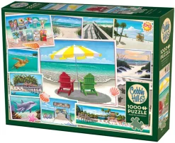 Cobble Hill Happy Place | 1000 Piece- 1000 Piece | Waterscape