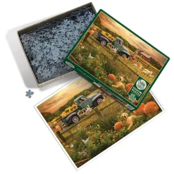 Cobble Hill Harvest Time | 1000 Piece- 1000 Piece | Countryscape