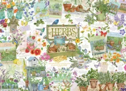 Cobble Hill Herb Garden | 1000 Piece- 1000 Piece | Birds