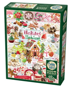 Cobble Hill Holiday Baking | 1000 Piece- 1000 Piece | No Calories Puzzles