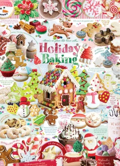 Cobble Hill Holiday Baking | 1000 Piece- 1000 Piece | No Calories Puzzles