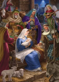 Cobble Hill Holy Night (Family) | Family Pieces 350- Family Pieces 350 | Farm