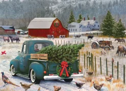 Cobble Hill Home for Christmas | 1000 Piece- 1000 Piece | Farm