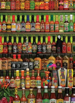 Cobble Hill Hot Hot Sauce | 1000 Piece- 1000 Piece | Collage - Variety