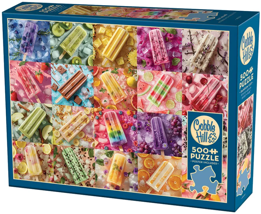 Cobble Hill Ice Lollies | 500 Piece- 500 Piece | Collage - Miniscene