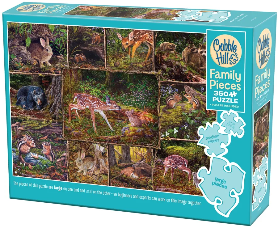 Cobble Hill Into the Woods (Family) | Family Pieces 350- Family Pieces 350 | Mountainscape