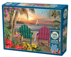 Cobble Hill Island Paradise | 500 Piece- 500 Piece | Waterscape