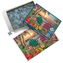 Cobble Hill Island Paradise | 500 Piece- 500 Piece | Waterscape
