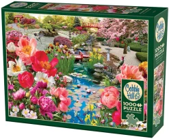 Cobble Hill Japanese Garden | 1000 Piece- 1000 Piece | Birds