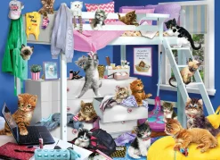 Cobble Hill Kitten Slumber Party | 1000 Piece- 1000 Piece