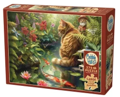 Cobble Hill Koi Cat | Easy Handling 275 Piece- Easy Handling 275